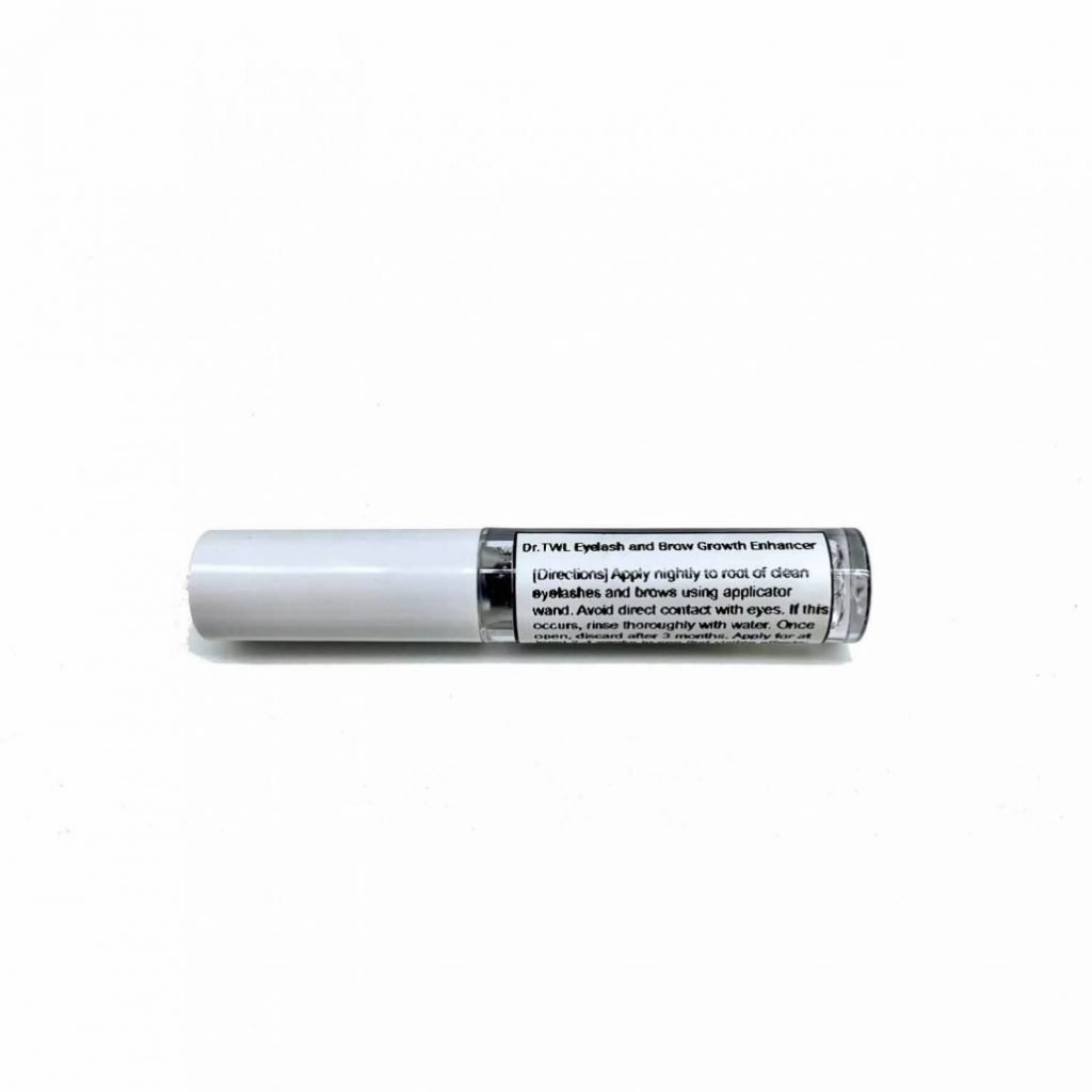 Eyebrow treatment for sparse brows: eyelash and brow growth enhancer